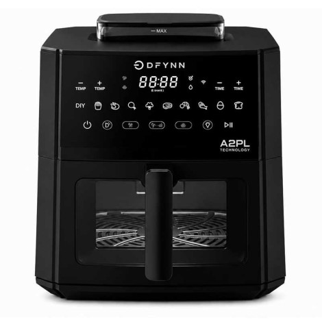 FEUER STEAM 7.2L Digital Air Fryer | Hybrid Steam | A2PL Technology | LFGB Certified | No PTFE,PFAS,PFOA | Wifi+Smart AI | | Air Fry Bake and Roast| 10 Cooking Pre-Set | Auto clean mode| FEUER STEAM 7.2L Digital Air Fryer | Hybrid Steam | A2PL Technology | LFGB Certified | No PTFE,PFAS,PFOA | Wifi+Smart AI | | Air Fry Bake and Roast| 10 Cooking Pre-Set | Auto clean mode|